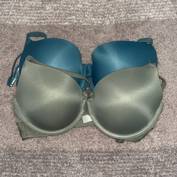 Victoria secret pink everywhere t shirt lightly lined bra duo pack - Picture 2 of 7